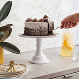 White melamine cake stand by twine living