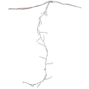 220-Light Starburst Cool White LED Icicle Light Set