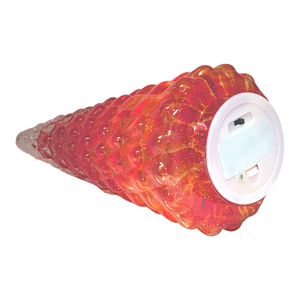 Lighted Handblown Glass Tree - 9.5 Inch