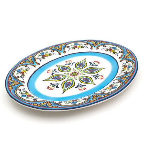 Zanzibar Large Stoneware Serving Platter - Tuesday Morning - Serving Platters
