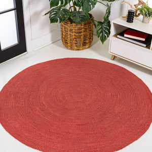Zara Braided Coastal Cottage Round Area Rug - Tuesday Morning - Area Rugs