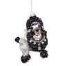 Vintage Glass Poodle Ornament -