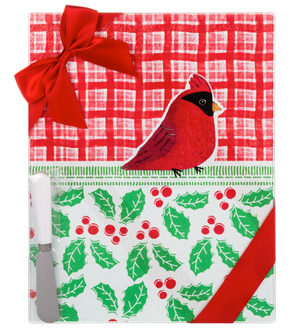 Cardinal Glass Cutting Board with Spreader
