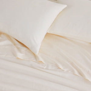 TENCEL™ Lyocell & Linen Blend Sheet Set - Magdalena Collection