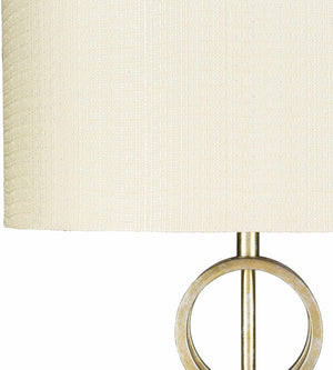 Zell Gold Crystal Table Lamp