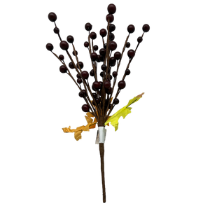 Berry Spray  With Autumn Leaves 10  Inch