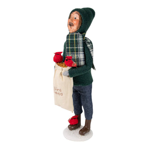 Cardinal Family Carolers - Man