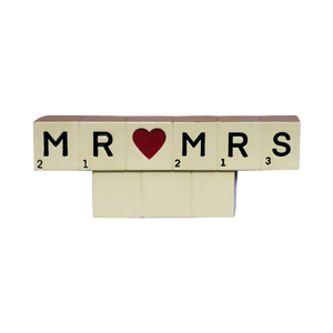 Letter Board Game Couple - Ornament