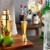 Belmont large makoto jigger in gold viski®