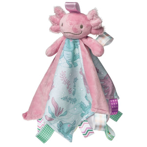 Taggies Lizzy Axoloti  Character Blanket