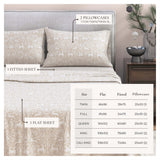 Turkish Cotton Flannel Sheet Set - Elevated Holiday Collection