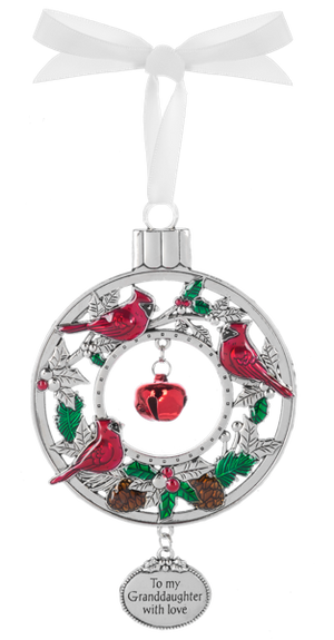 Jingle Bell Ornament - To My Grandaughter With Love