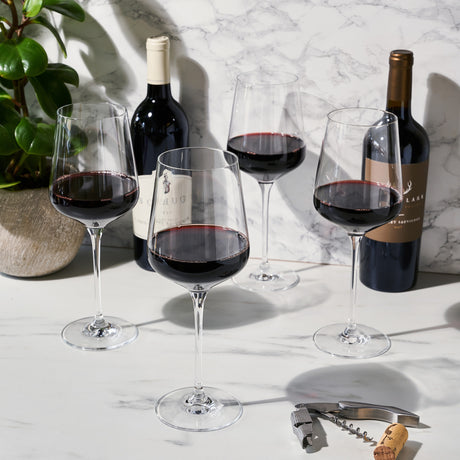 Reserve inez crystal bordeaux glasses viski®