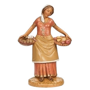 Villager Antonia for Nativity Scenes - 5 Inch Scale