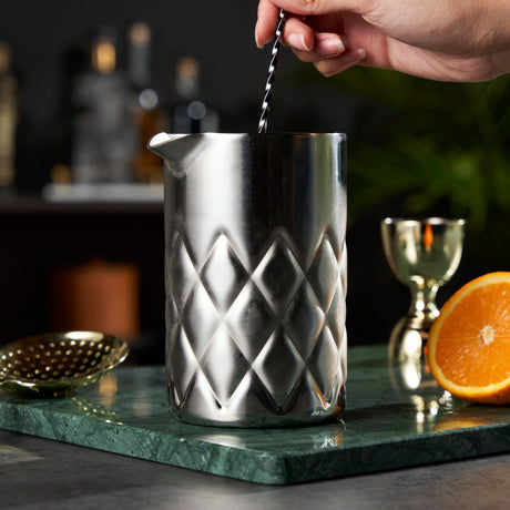 Harrison double-walled mixing glass in silver viski®