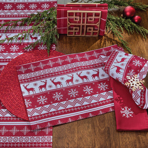Patricia Heaton Home Holiday Fairisle Placemat