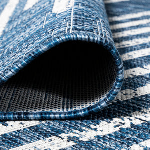 Zolak Berber Stripe Geometric Indoor/Outdoor Runner Rug - Tuesday Morning - Runner Rugs