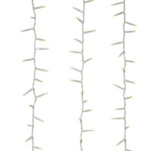 600-Light Warm White LED Rice Light Set - 49 Feet