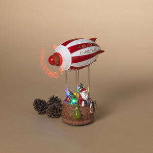B/O Lighted Animated Holiday Air Balloon