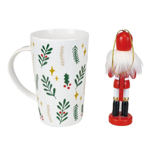 Crushing the Holidays: Nutcracker Ornament and Mug Set of 2