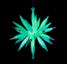 Glow In the Dark Starburst Ornament -