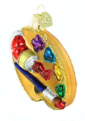 Old World Christmas Artist's Palette Ornament