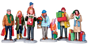 Holiday Shoppers - 6 Piece Set