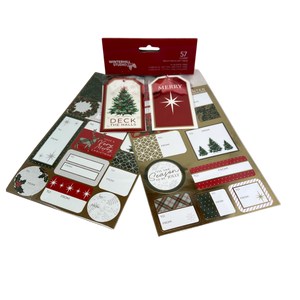 57 Count Variety Gift Tags - Elegant Christmas