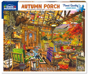 Autumn Porch - 1000 Piece Jigsaw Puzzle