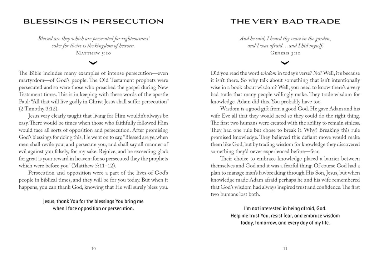 Live Wise Devotions For Men