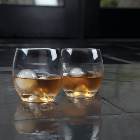 4-piece glacier rocks® with 2 ice ball molds and 2 glass set