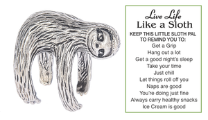 Get a Grip Charm - Sloth Charm