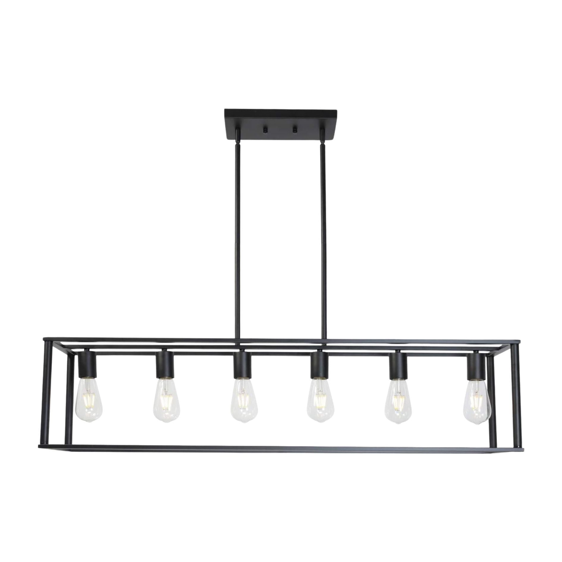 TM-HOME-6-Light-Rectangle-Contemporary-Farmhouse-Linear-Pendant-Lighting-Black-Metal-Cage-Ceiling-Light-Fixture-Lamps