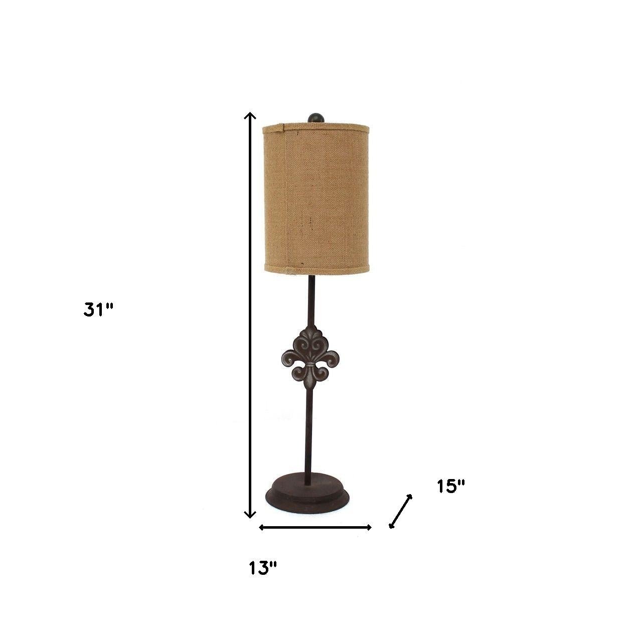 13 X 15 X 31 Bronze Traditional - Table Lamp - Tuesday Morning-Table Lamps