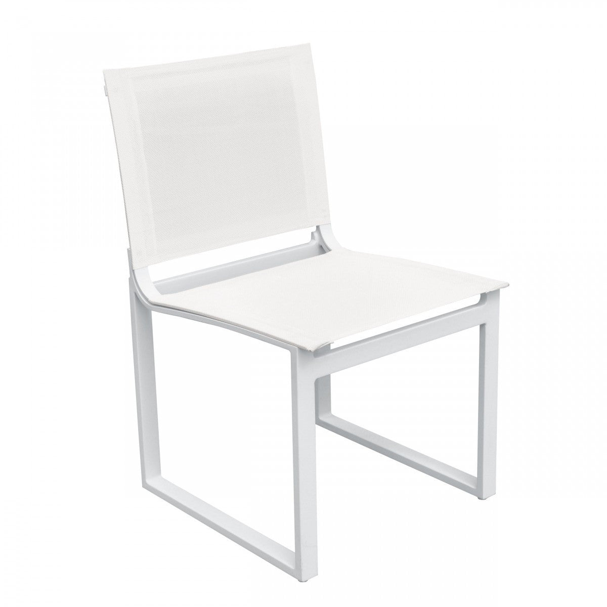 20" Set Of Two White Metal Dining Chair - Tuesday Morning-Outdoor Chairs