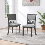 5-piece Dining Set, Gray Two-tone - Tuesday Morning-Dining Sets