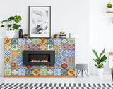 5" X 5" Josephina Mutli Mosaic Peel and Stick Tiles - Tuesday Morning-Peel and Stick Tiles