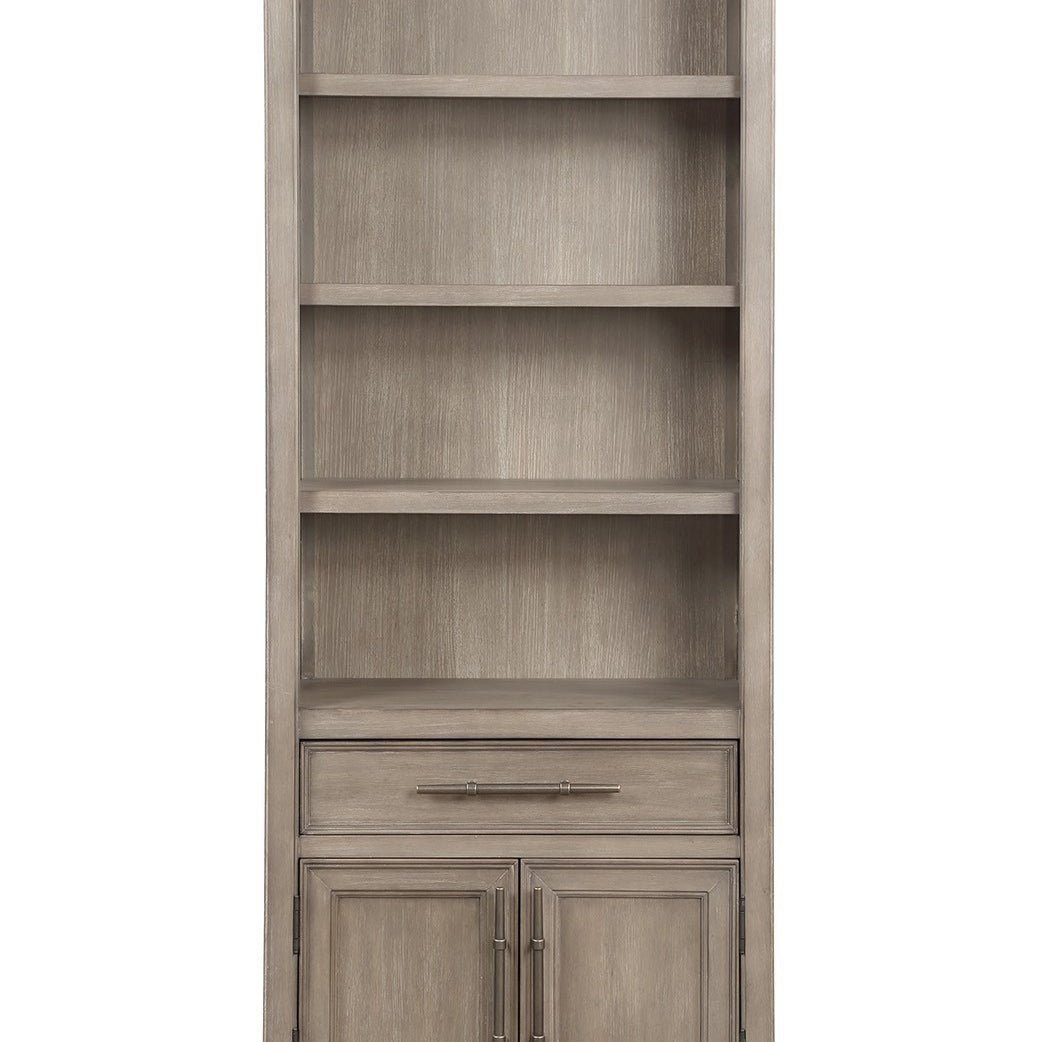 TM-HOME-Cypress-Lane-Bookcase-Pier-Cabinet,-White-Oak-Finish-Bookcases-&-Standing-Shelves