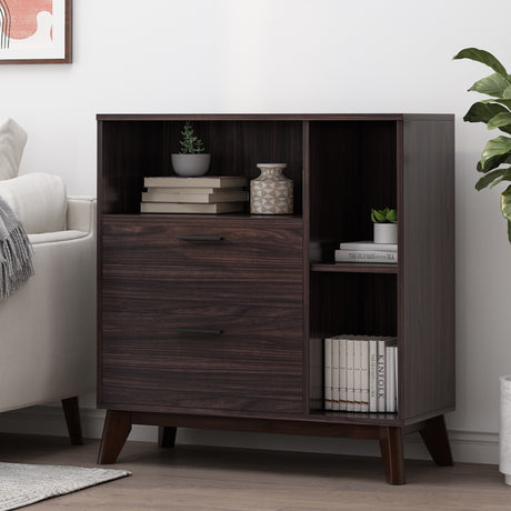 Tm-home-wood-storage-cabinet-Bookcases-&-Standing-Shelves