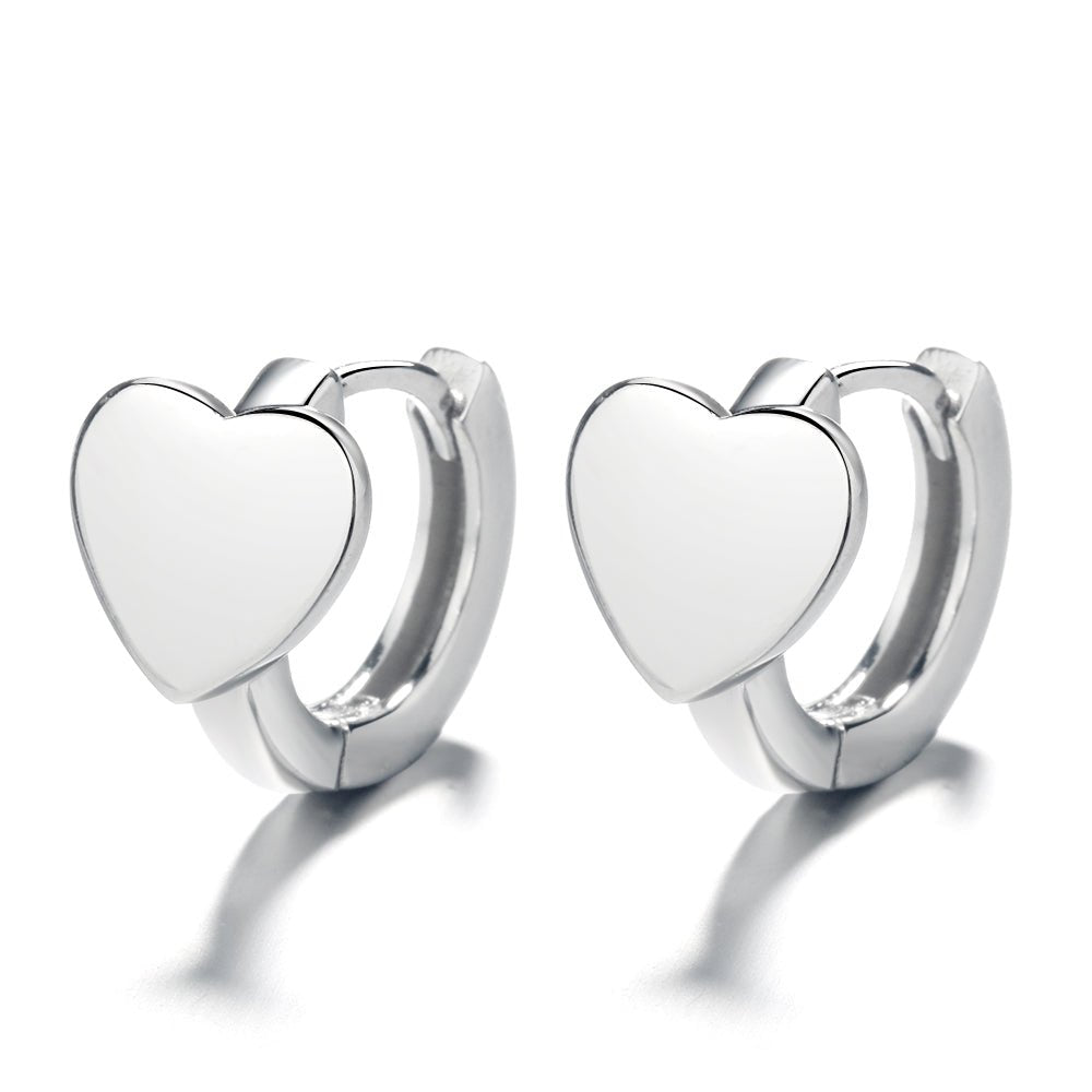 925-Sterling-Silver-Heart-Huggies-Earrings