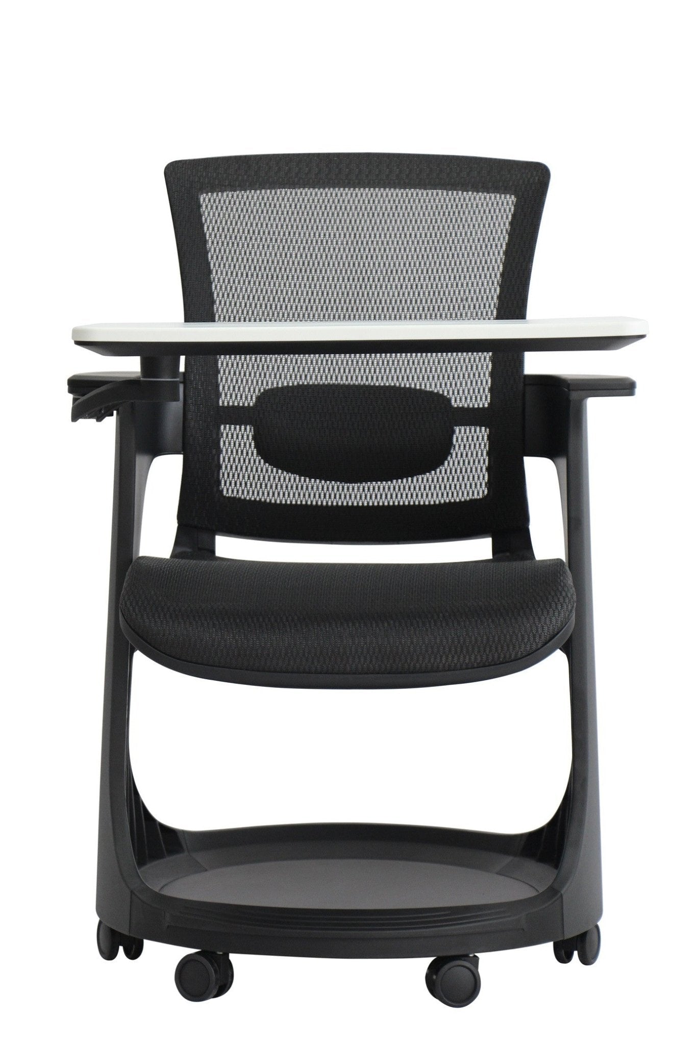 Black Mesh Rolling Office Chair - Tuesday Morning-Office Chairs