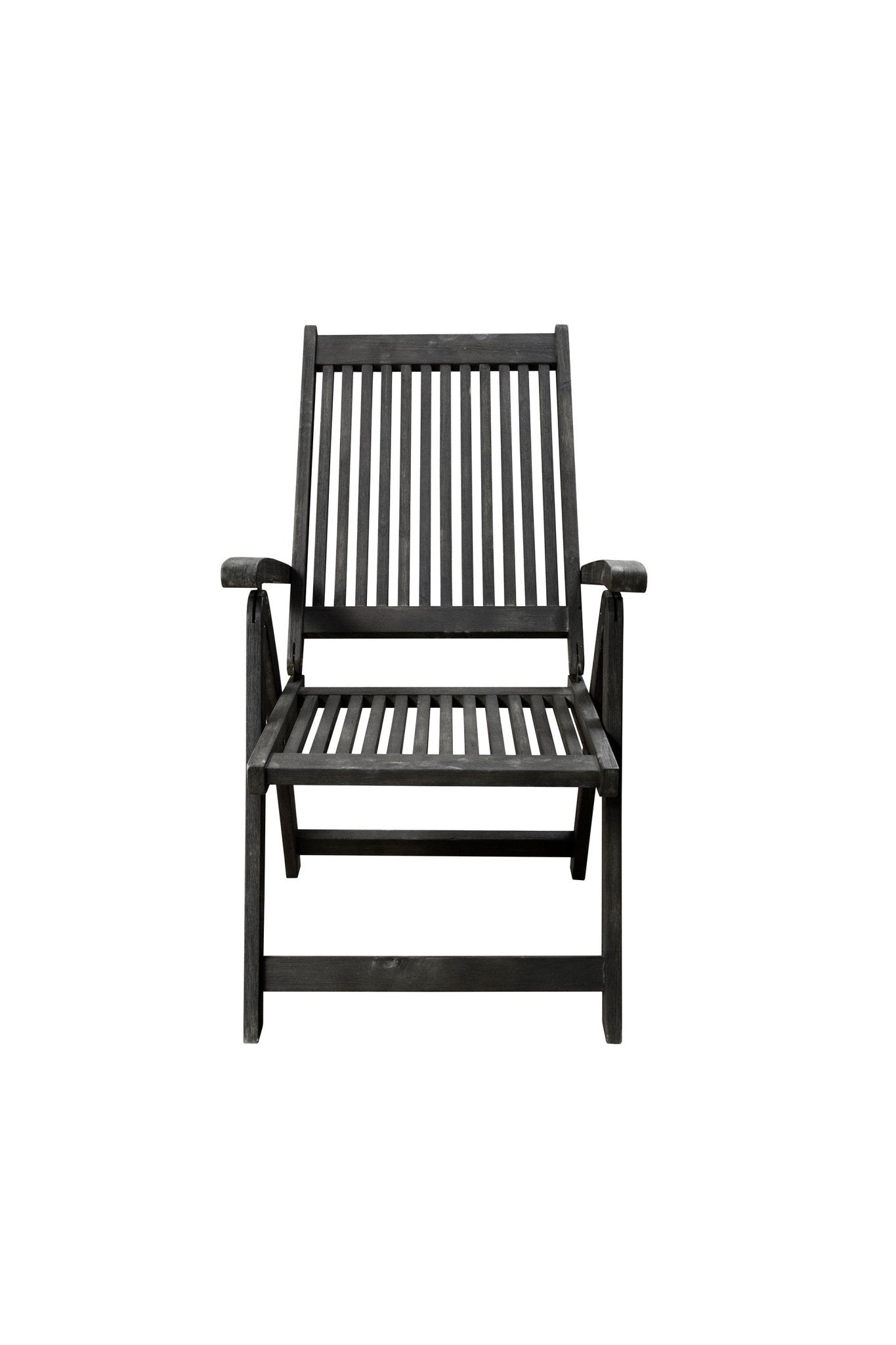 Distressed Outdoor Reclining Chair - Tuesday Morning-Outdoor Chairs