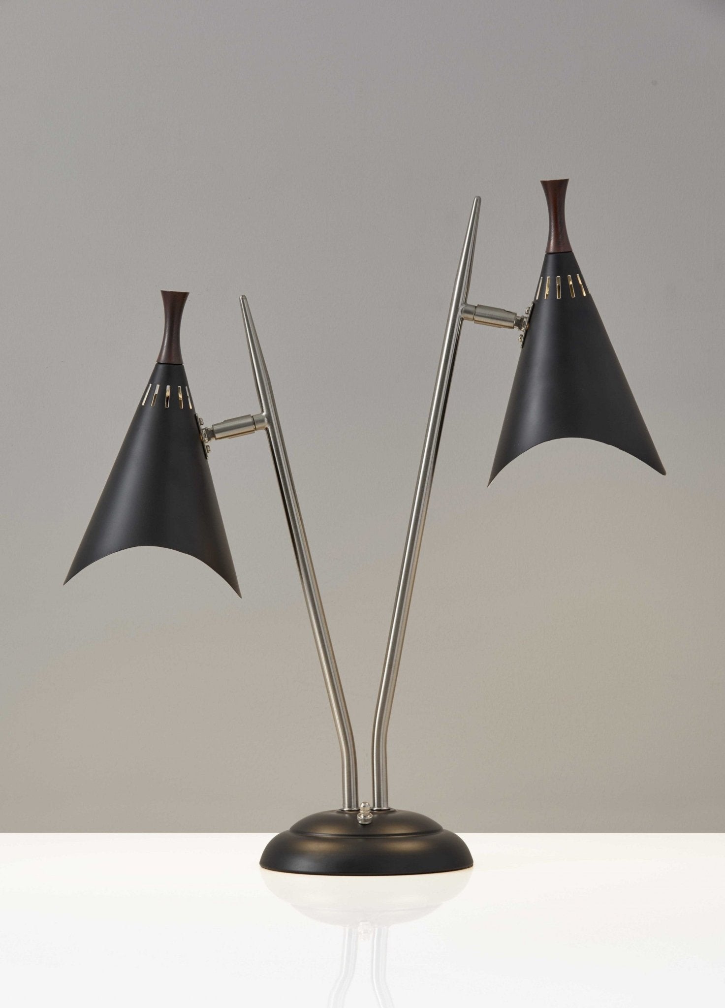 Matte-Black-Metal-Two-Light-Desk-Lamp-Smart-Outlet-Compatible-Table-Lamps