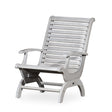 Outdoor-plantation-chair,-silver-gray-Outdoor-Chairs