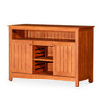 Outdoor-sideboard,-natural-oil-Outdoor-Tables