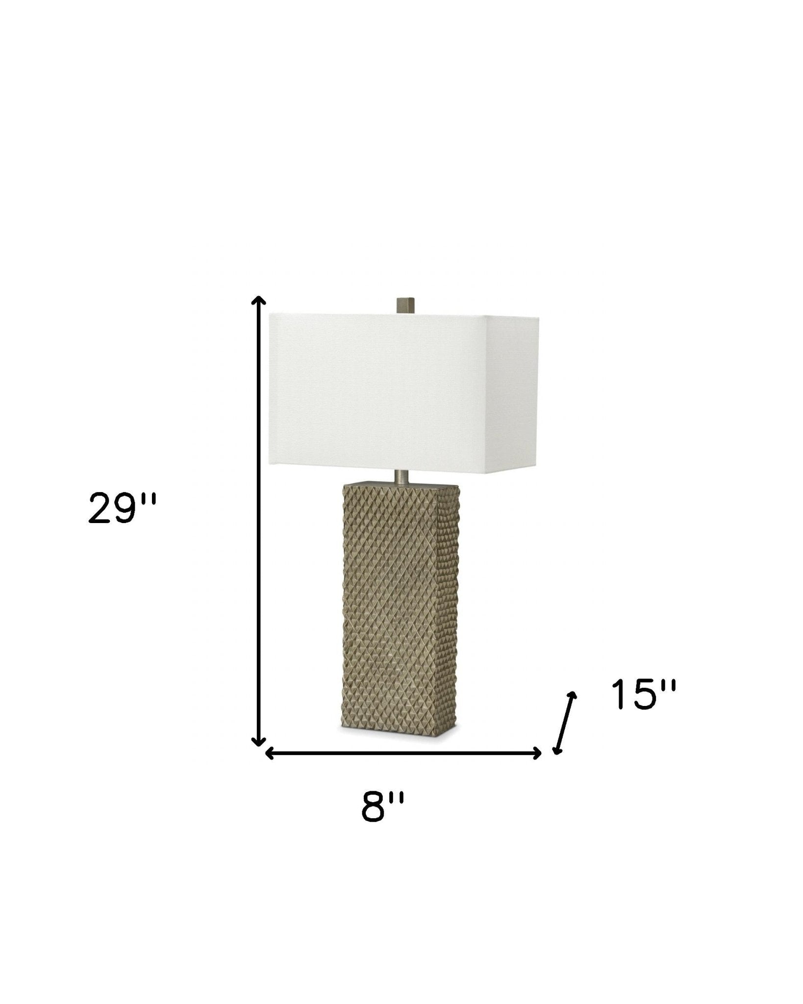Set Of 2 Golden Waffle Table Lamps - Tuesday Morning-Table Lamps